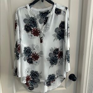 Floral Print Blouse